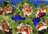 Individual Cottage Cheese Salads with Feta and Walnuts cottage cheese salad