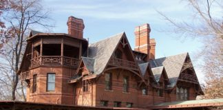 Mark Twain house, writer's summer resources