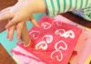 Valentine’s Day heart craft Valentine heart art