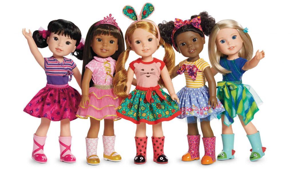 American Girl recently started selling 14-inch WellieWishers dolls for ages 5 and up.