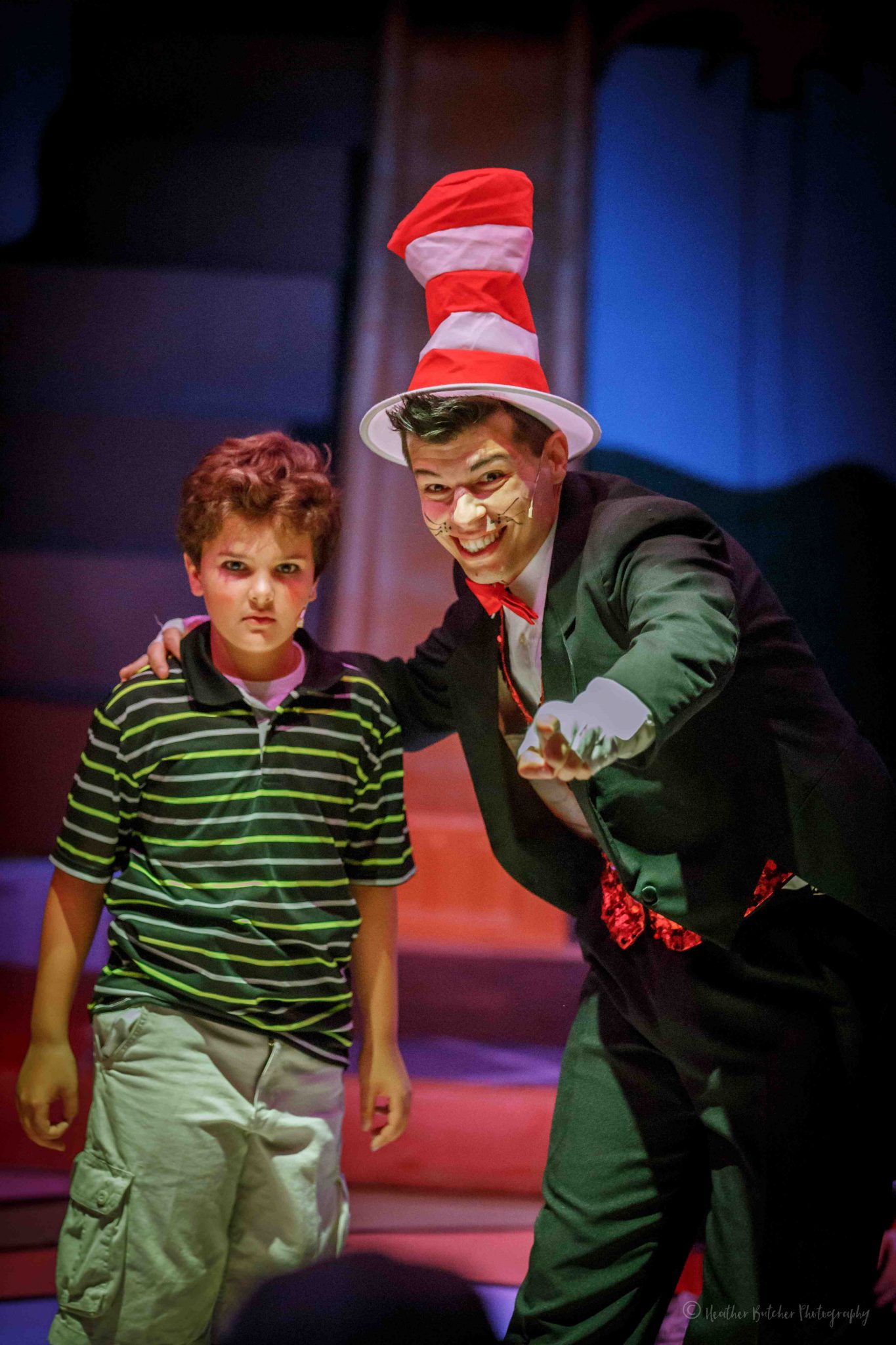 Seussical-cat-in-the-hat-pointing - Raising Arizona Kids Magazine