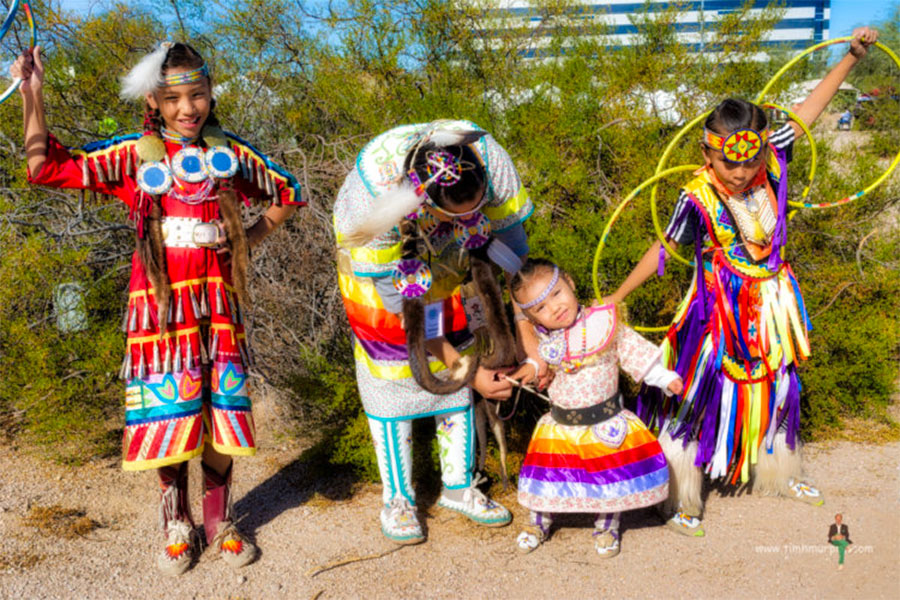 PHOENIX Pueblo Grande Museum Auxiliary Indian Market Raising