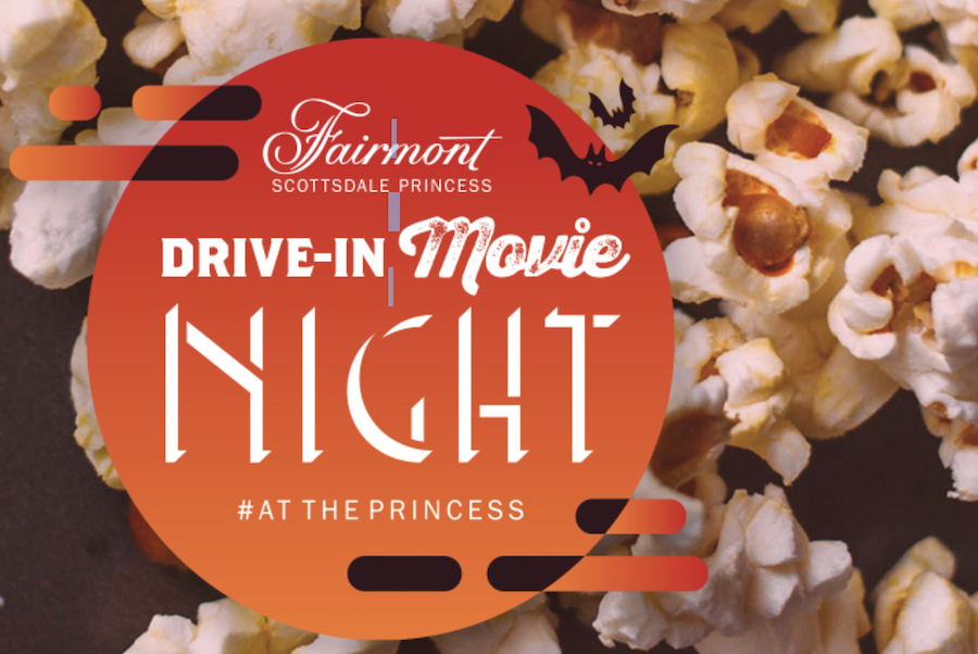 drive-in, movie, Fairmont Scottsdale Princess