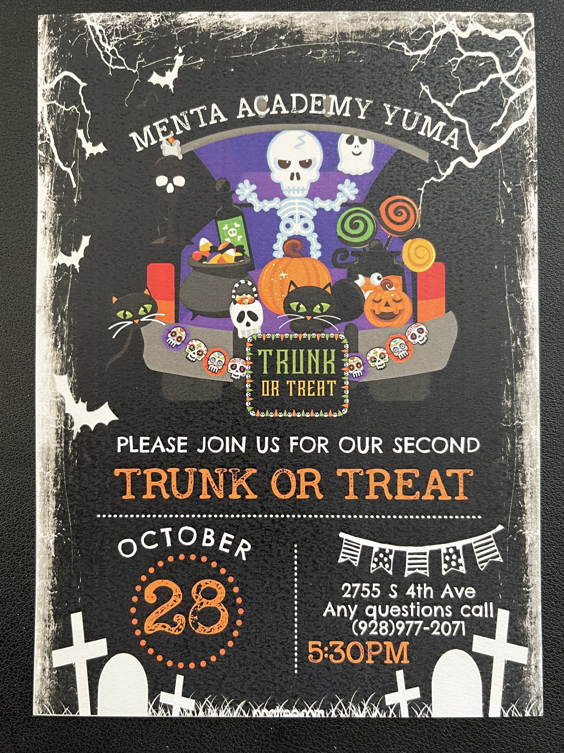2nd Annual Menta Academy Yuma Trunk or Treat Raising Arizona Kids