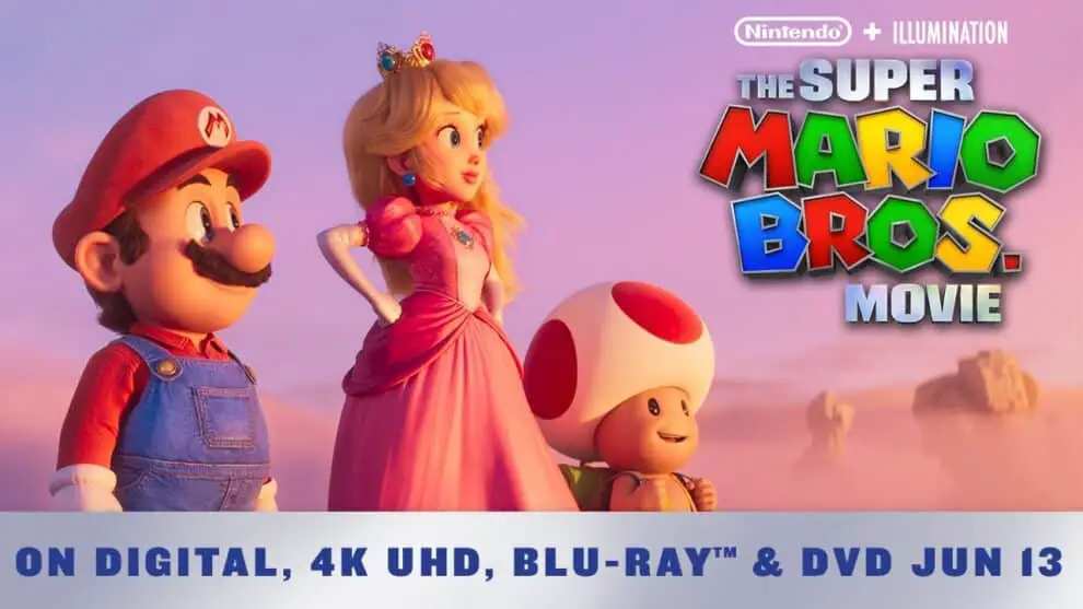 Super Mario Bros O Filme DVD 2023